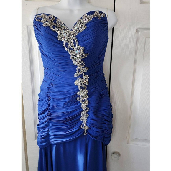 Royal Blue Formal Dress - Picture 8 of 8